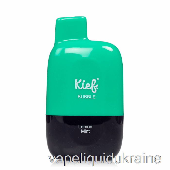 Vape Liquid Ukraine XTRA Kief Bubble 6500 Disposable Lemon Mint